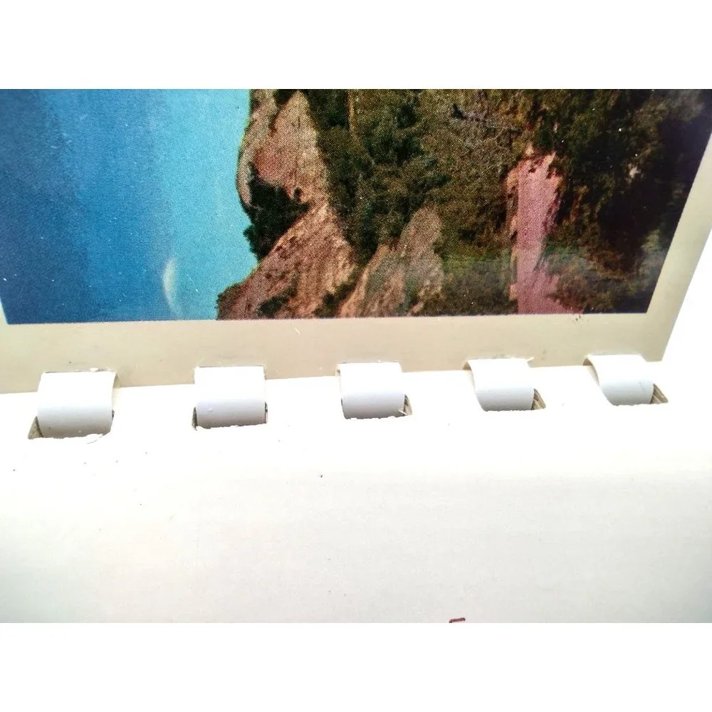 North Dakota & Badlands Miniature Album 10 Color Prints Mirro-Krome HS Crocker